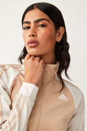 adidas Cream Sportswear Teamsport Tracksuit - Image 5 of 8