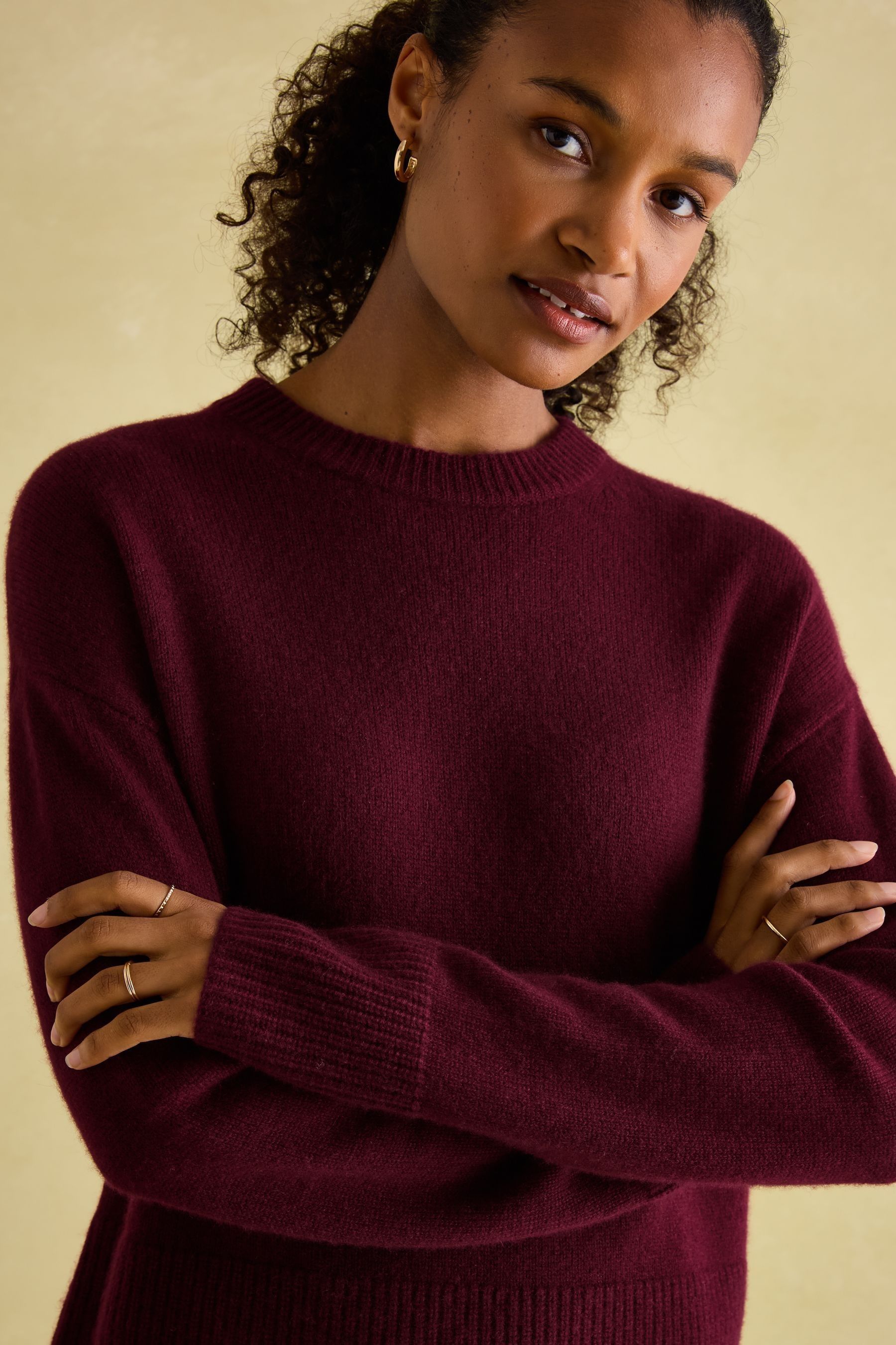 Buy Joules Ivy Red 100 Cashmere Jumper from the Next UK online shop