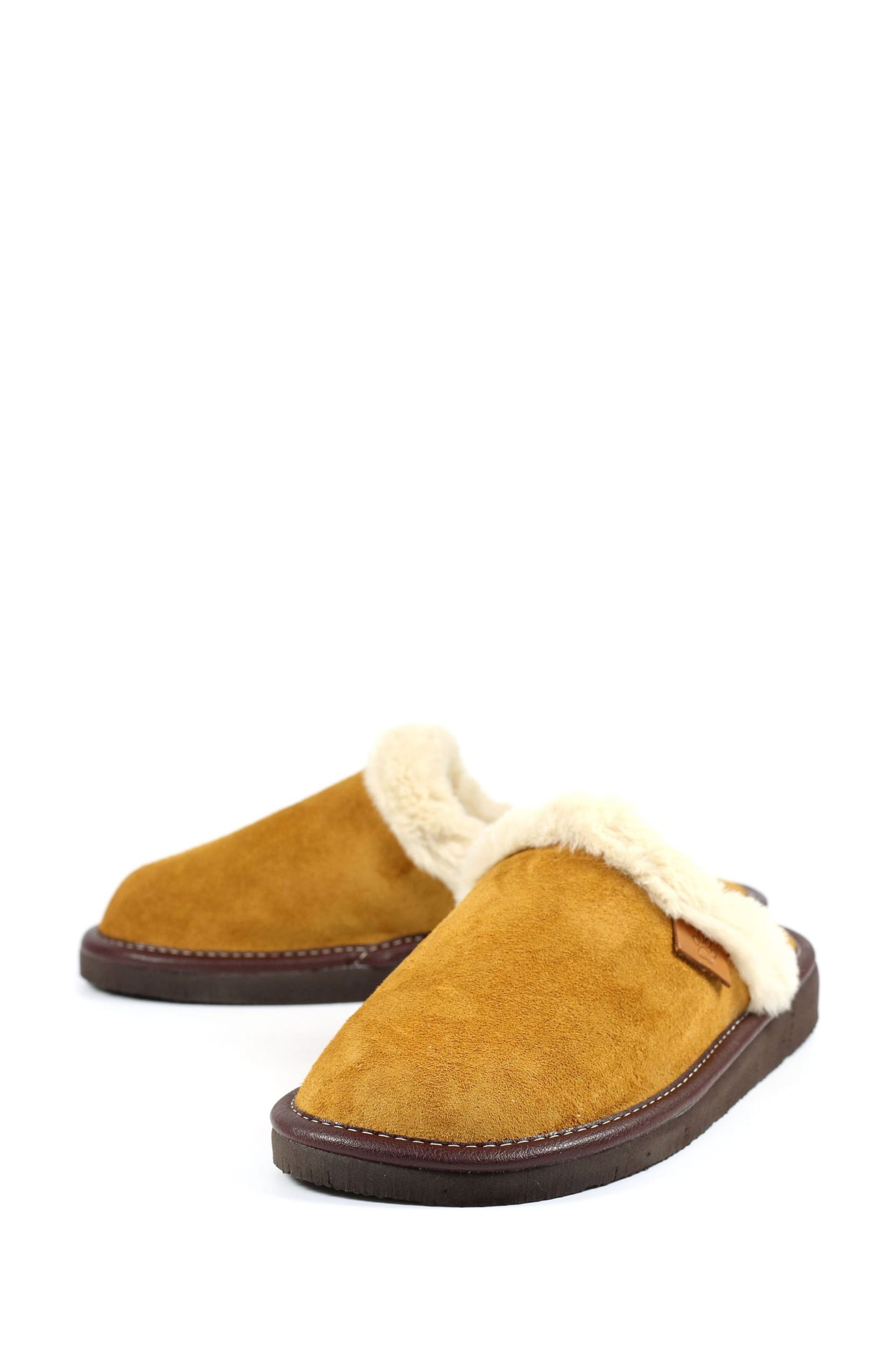 Lunar Lazy Dogz Otto Suede Mule Slippers - Image 6 of 9