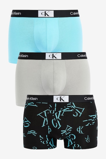Calvin Klein side-logo print sneakers