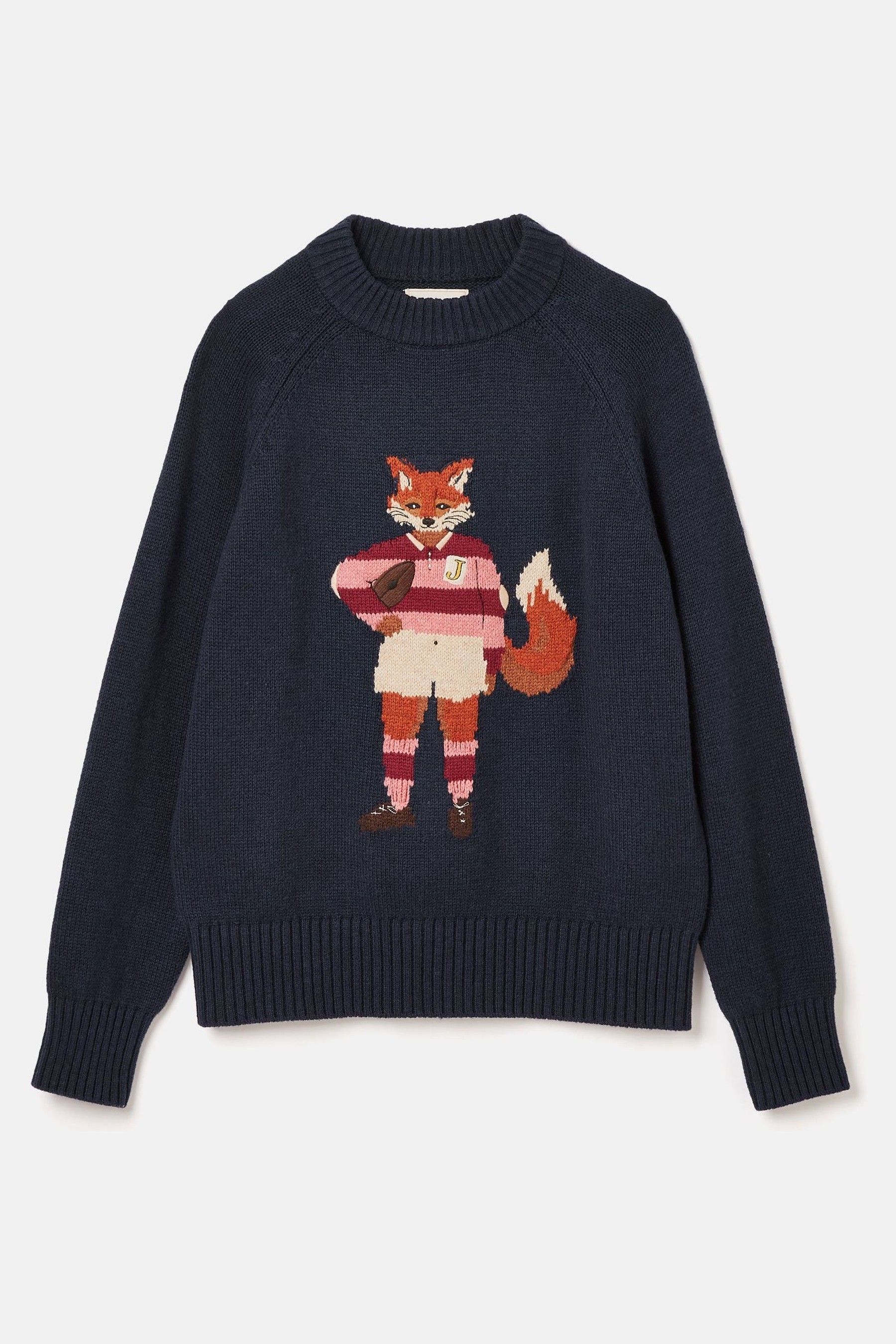 Joules knitwear fox sweater shop