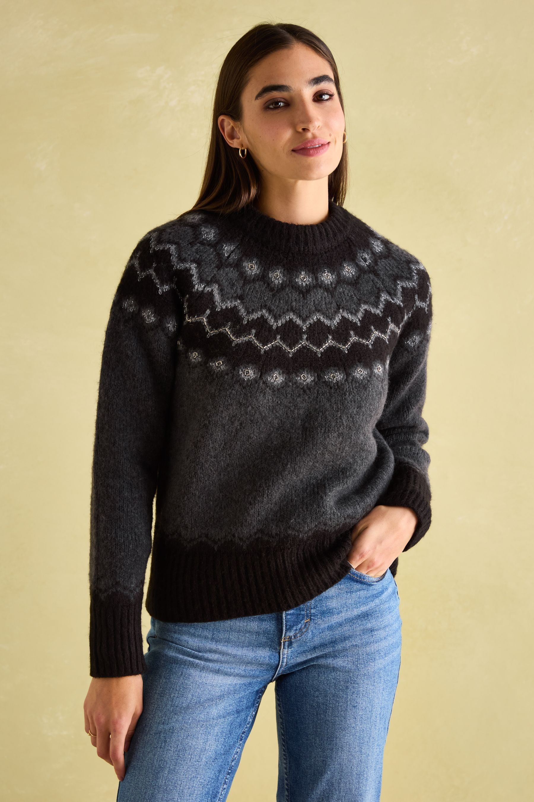Joules grey jumper sale