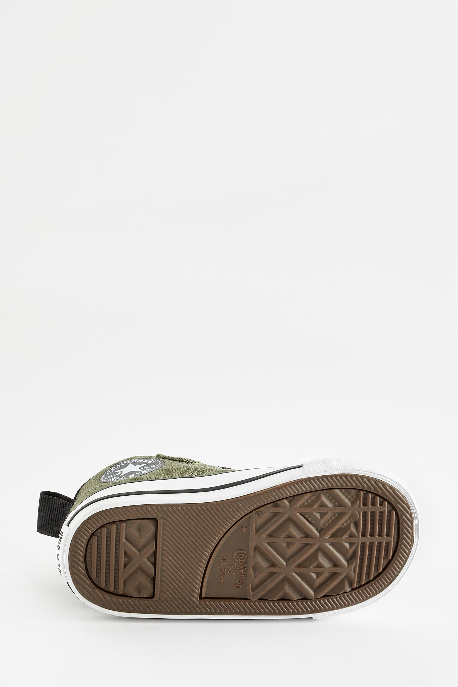 Buy Converse Khaki Green Infant All Star Malden Trainers from Next Luxembourg