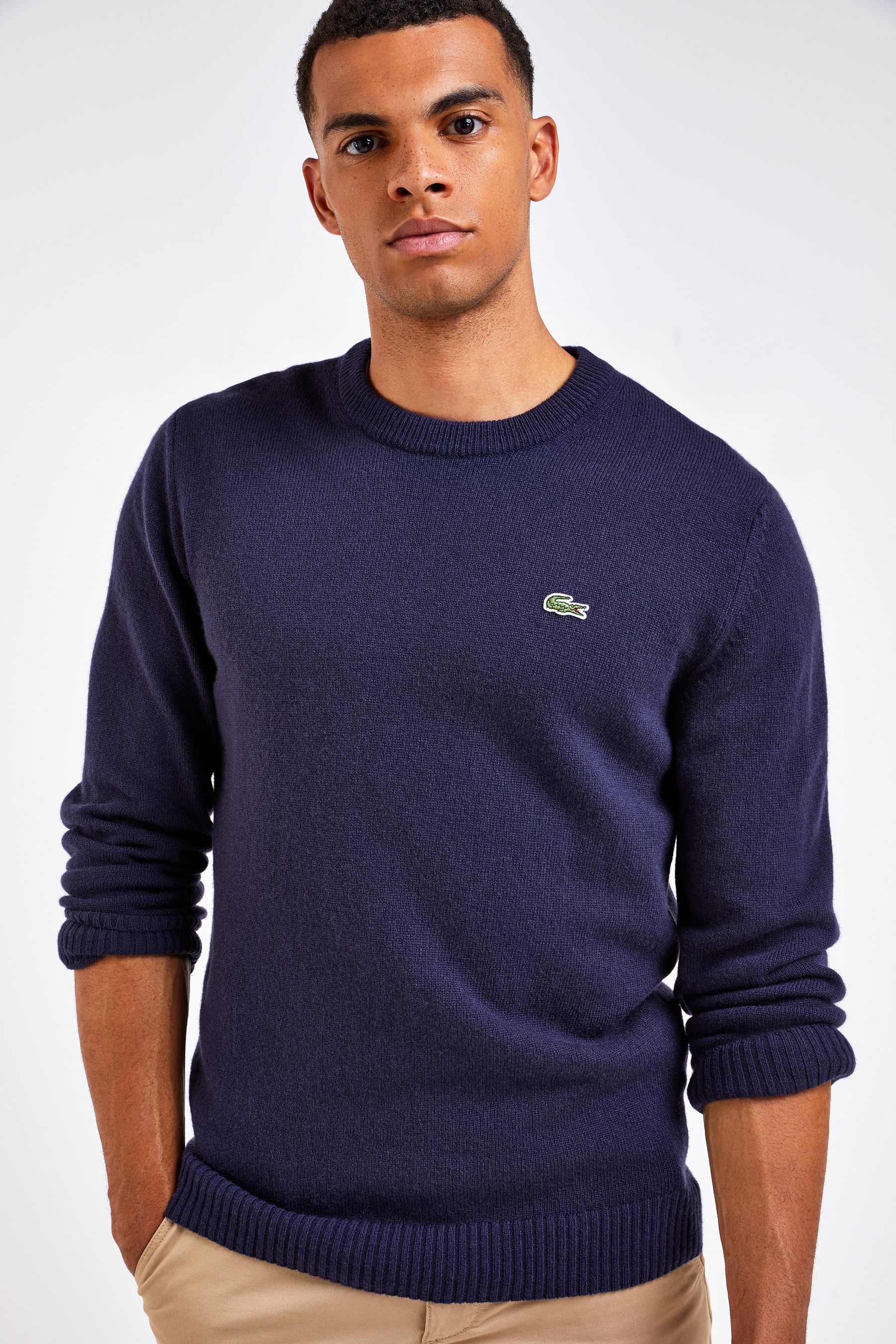 Lacoste crew neck jumper online