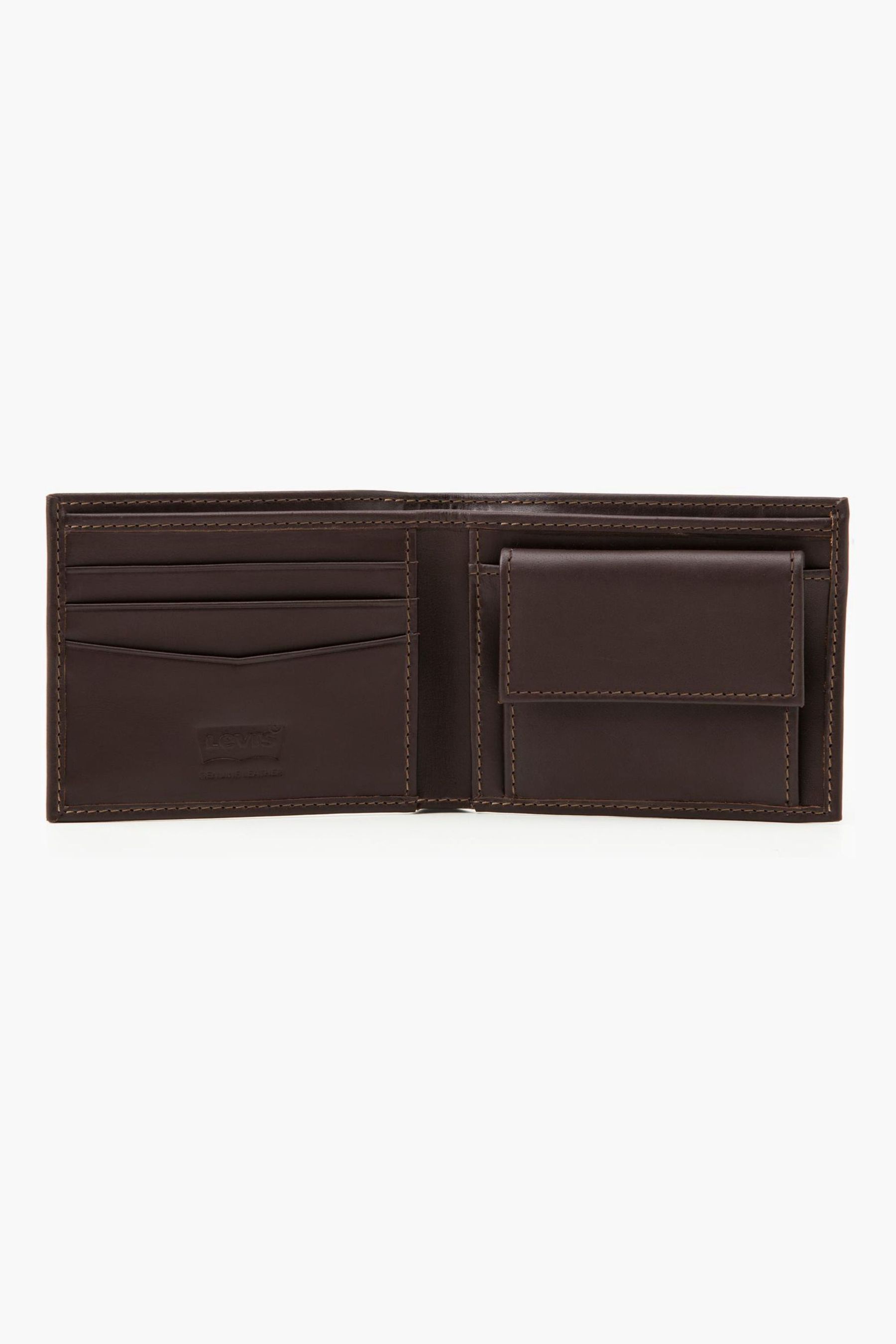 Buy Levi s Brown Hunter Leather Wallet from the Next UK online shop