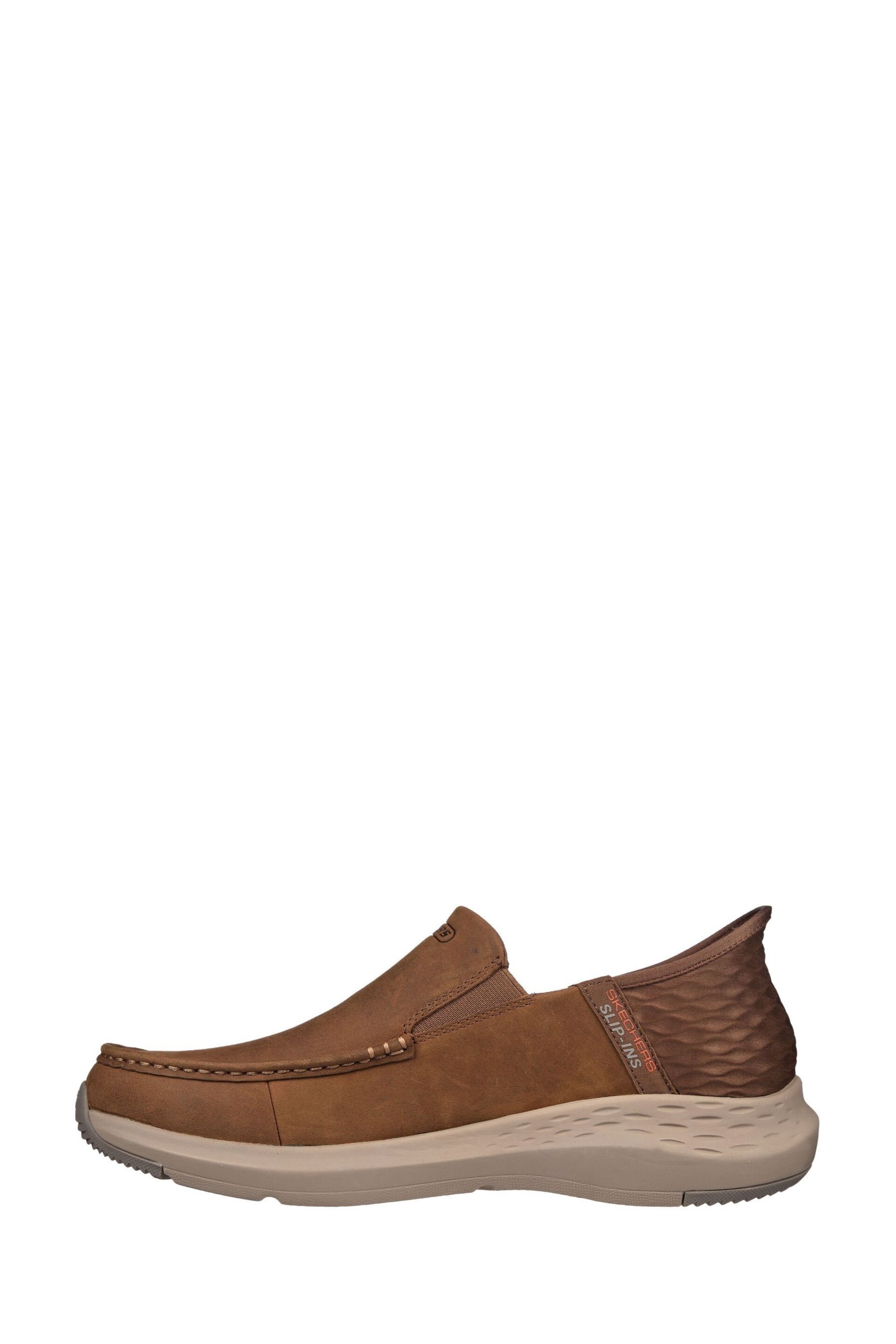 Skechers Brown Parson Oswin Shoes - Image 4 of 6