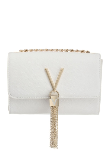 Valentino Bags White Divina tassel Cross-Body Bag