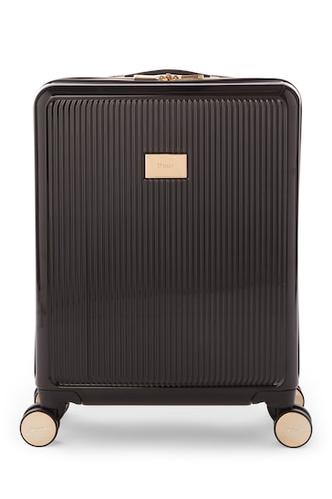 Dune London Black Olive Cabin Suitcase