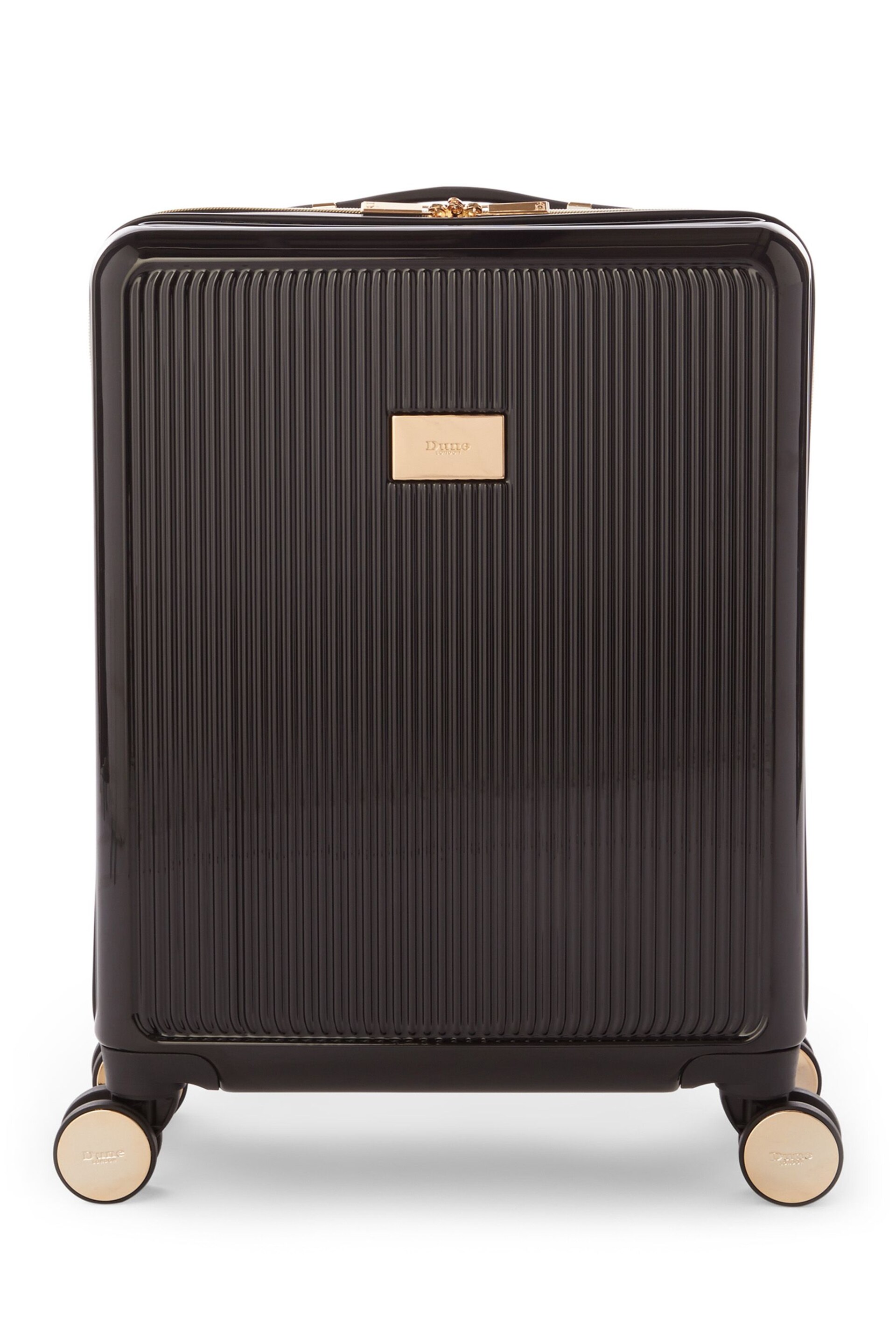 Dune London Black Olive Cabin Suitcase - Image 3 of 6