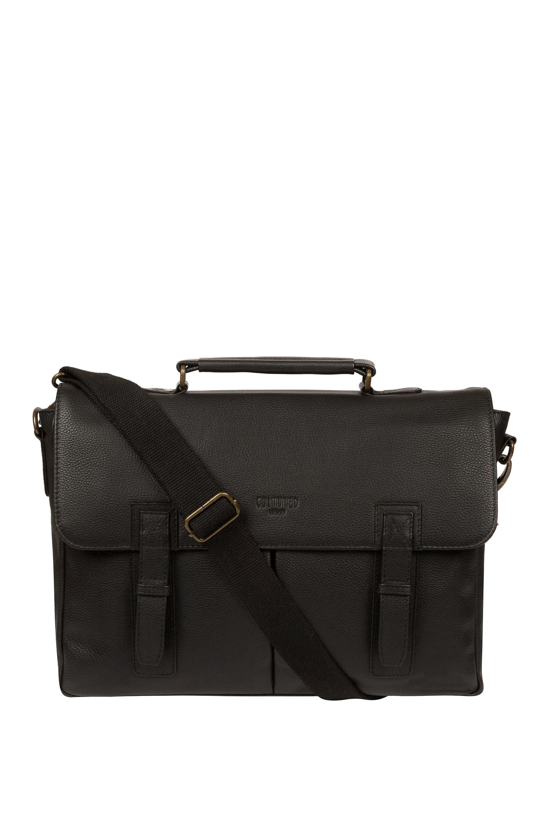 Cultured London Mast Leather Work Bag