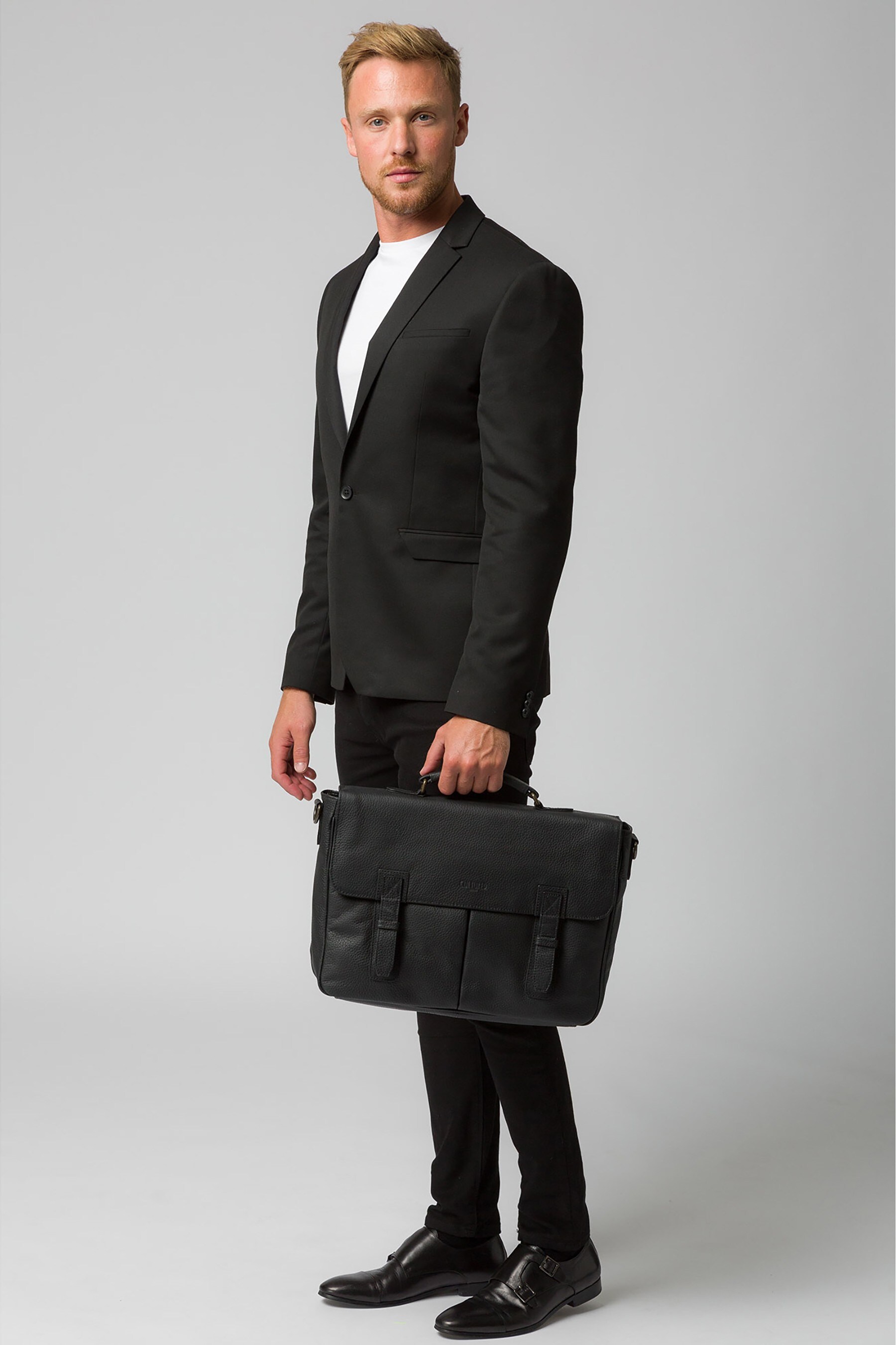 Cultured London Mast Leather Work Bag