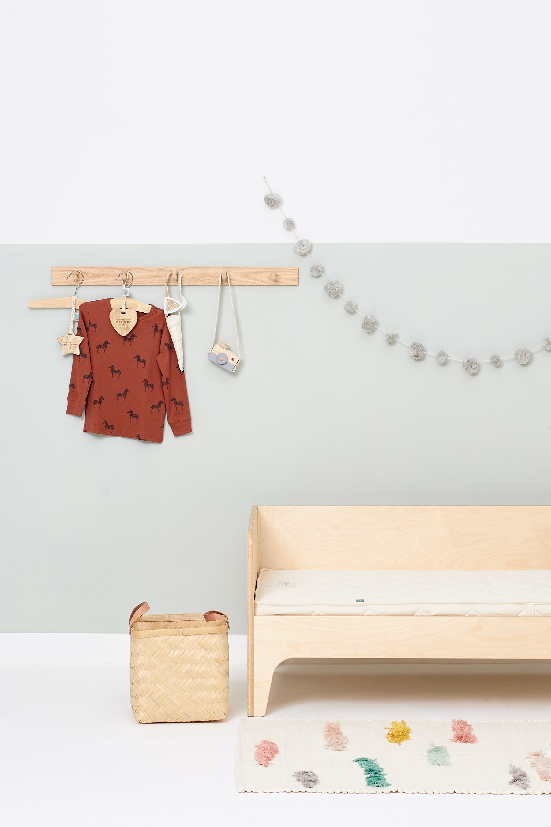 Buy The Little Green Sheep Natural Natural Twist Cot Bed from the Next UK online shop