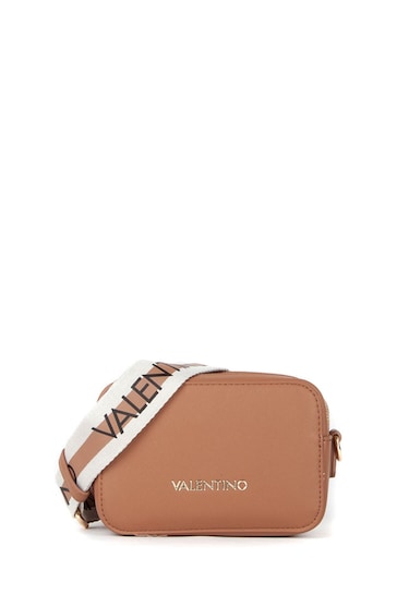 Valentino Bags Brown Zero Recycled Camera Bag With Detachable Logo Strap
