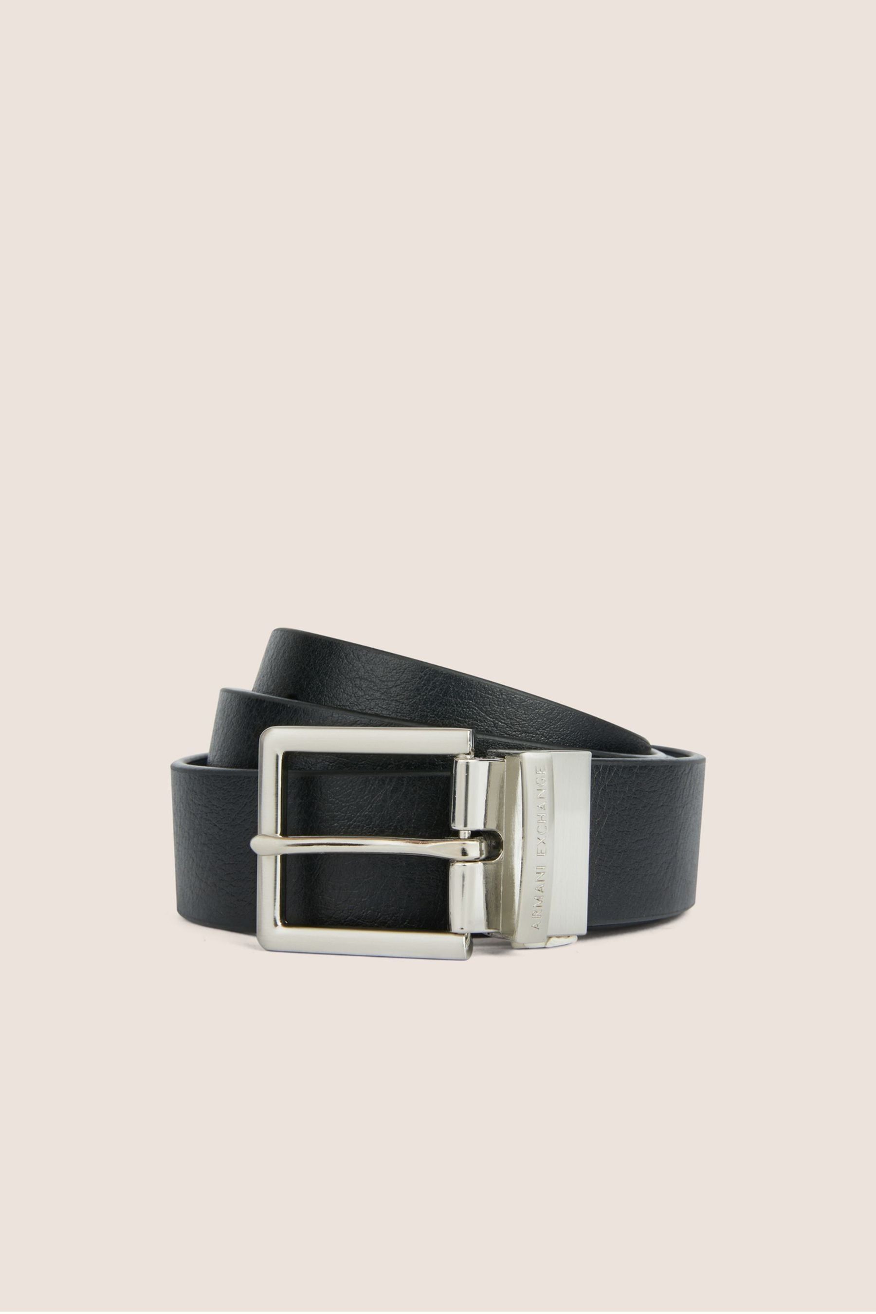 Buy Armani Exchange Reverisible Black Belt from the Next UK online