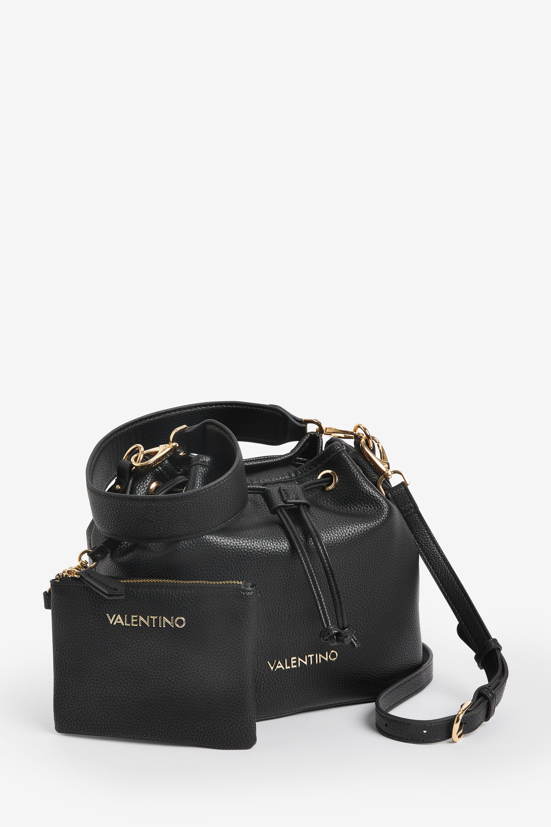 Buy Valentino Bags Black Brixton Bucket Bag from Next Luxembourg