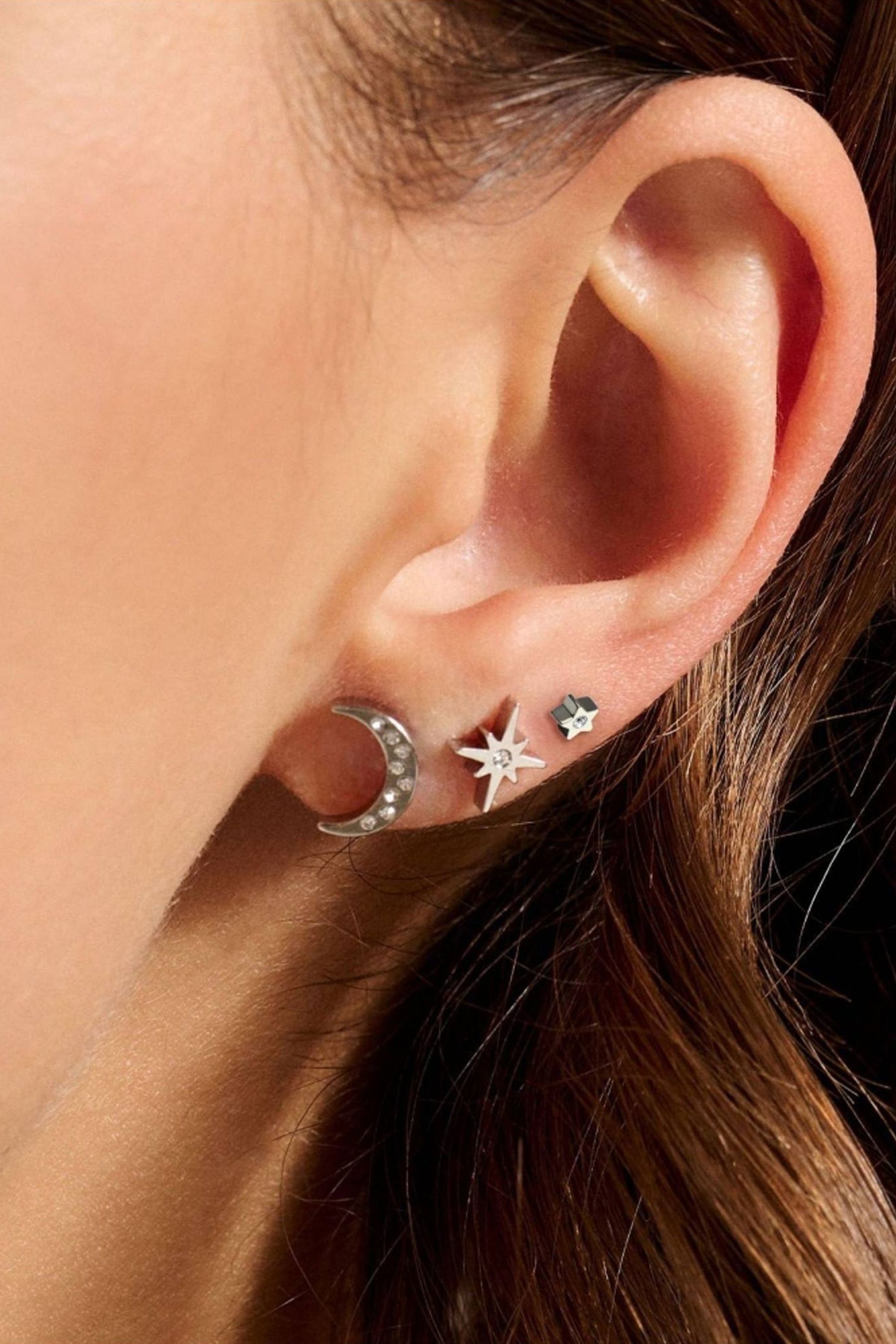 Olivia burton moon and stars sales earrings