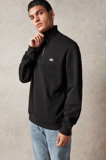 Buy Lacoste Quarter Zip Sweatshirt from the Next UK online shop