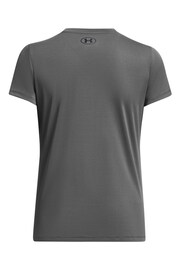 Under Armour Grey/Black V-Neck T-Shirt - Image 4 of 4