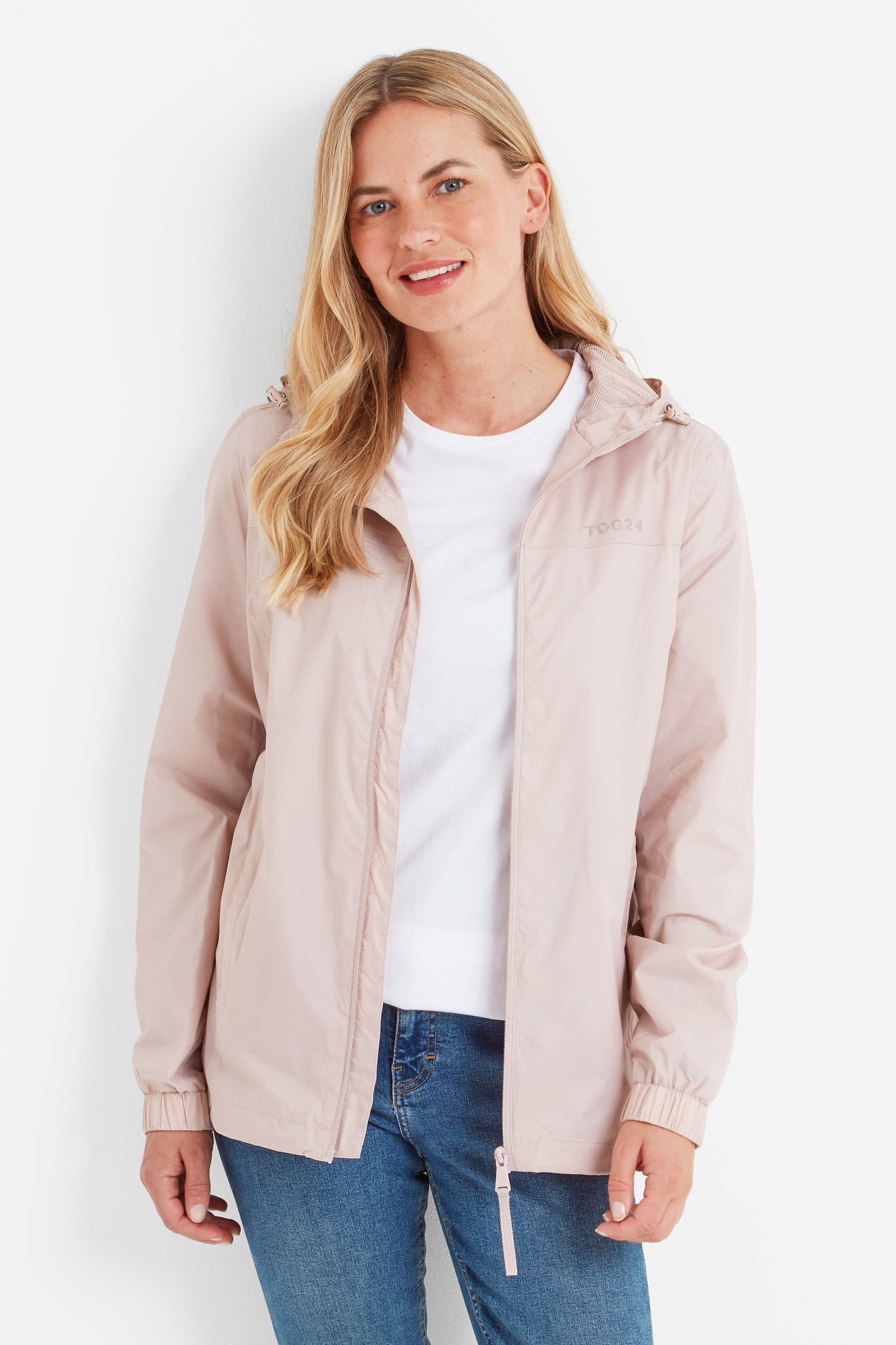 Lilac waterproof jacket shop