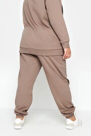 Yours Curve Brown Joggers - Image 3 of 4