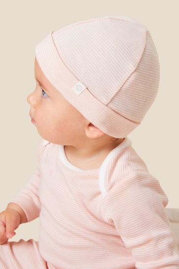 Mori Organic Cotton & Bamboo Super Soft Baby Hat