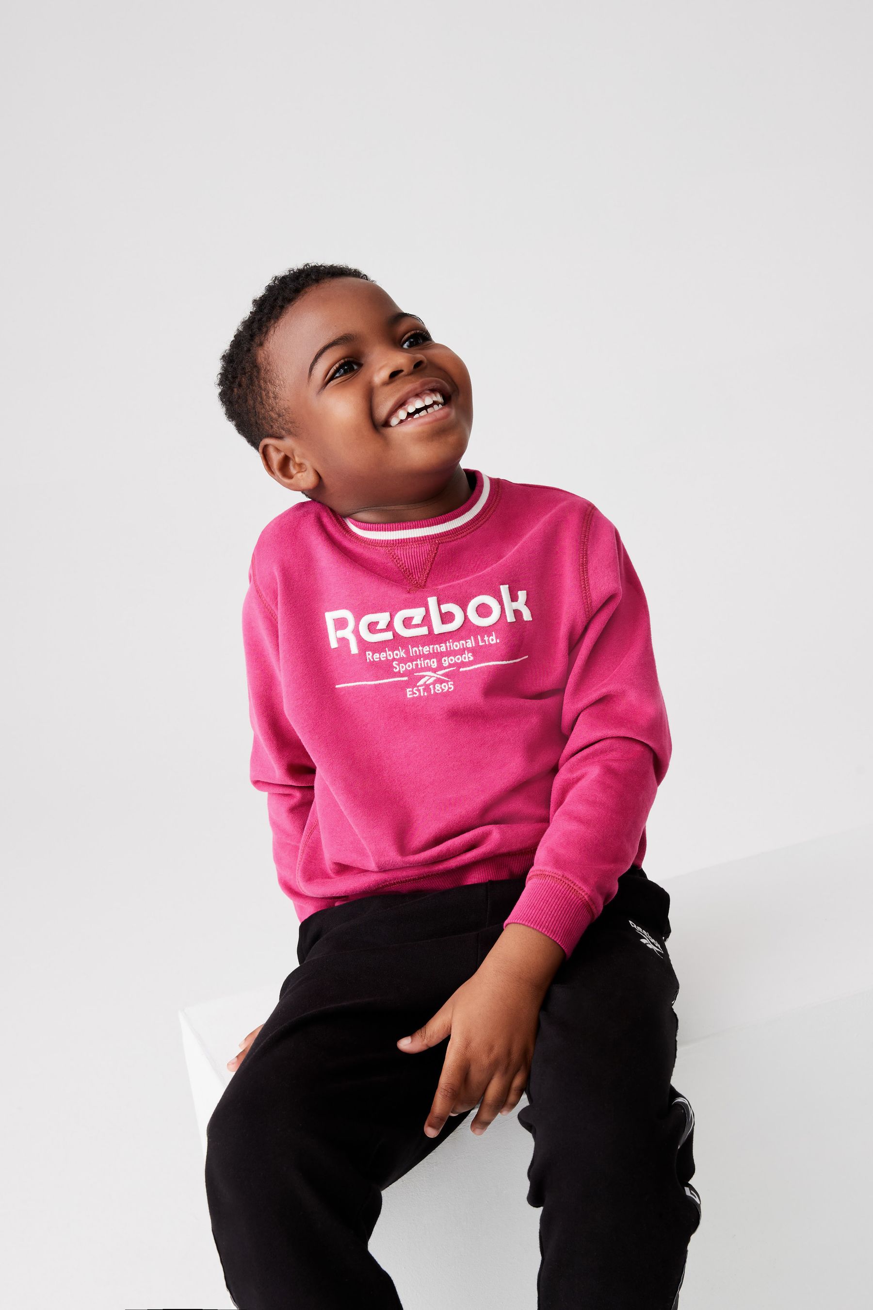 Buy Reebok Embroidered Logo Sweatshirt from the Next UK online shop