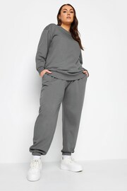 Yours Curve Grey Joggers - Image 3 of 4