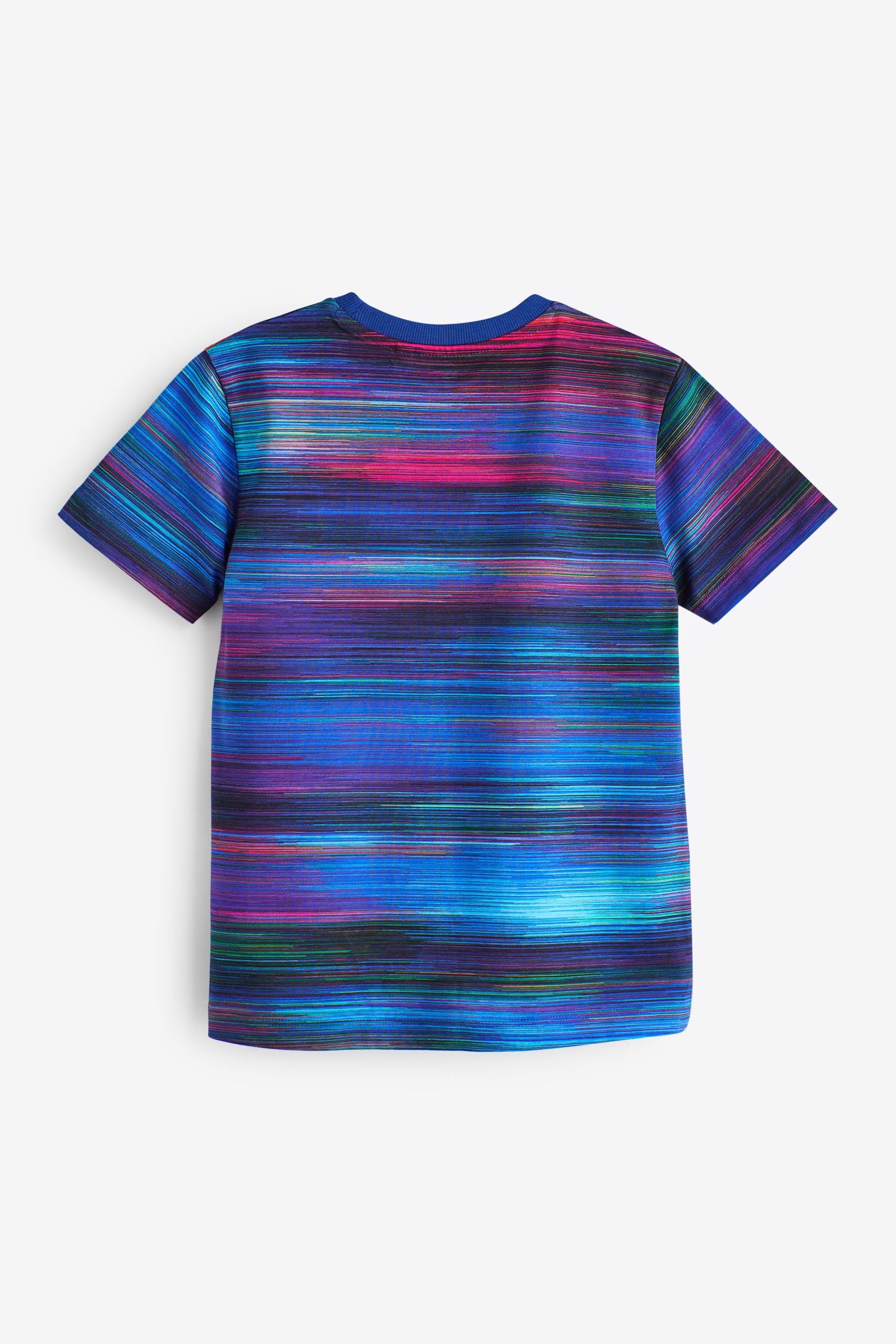 Blue purple All-Over Print Short Sleeve T-Shirt (3-16yrs) - Image 2 of 3