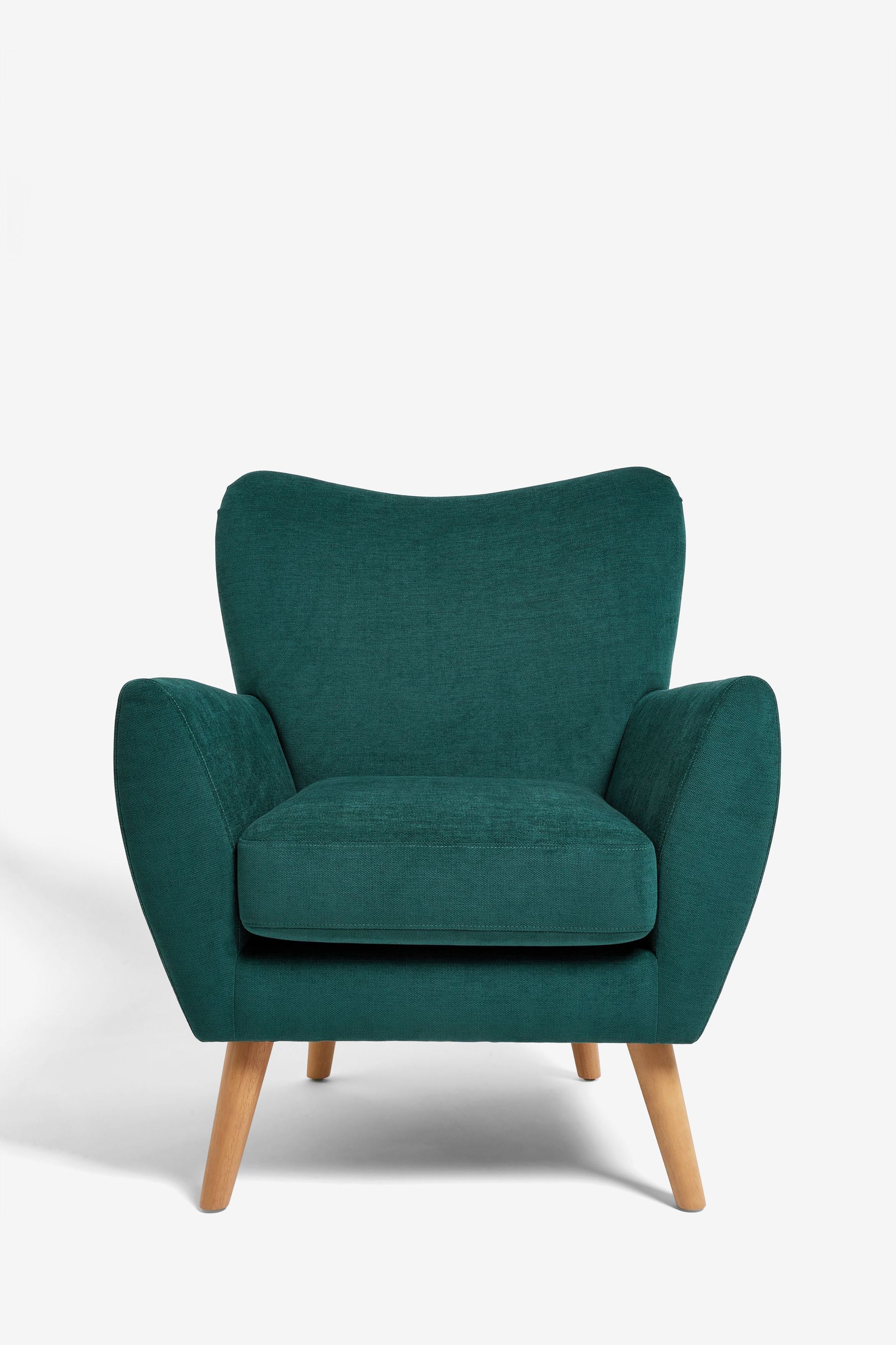 Dark teal sales accent chair