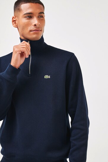 Buy Lacoste Quarter Zip Sweatshirt from the Next UK online shop
