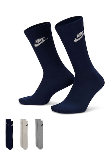Nike Natural Everyday Essential Socks 3 Pack