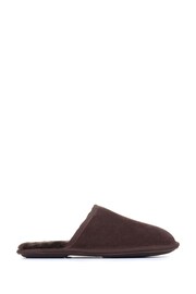 Jones Bootmaker Men's Sheepskin Lined Mule Slippers - Image 2 of 7