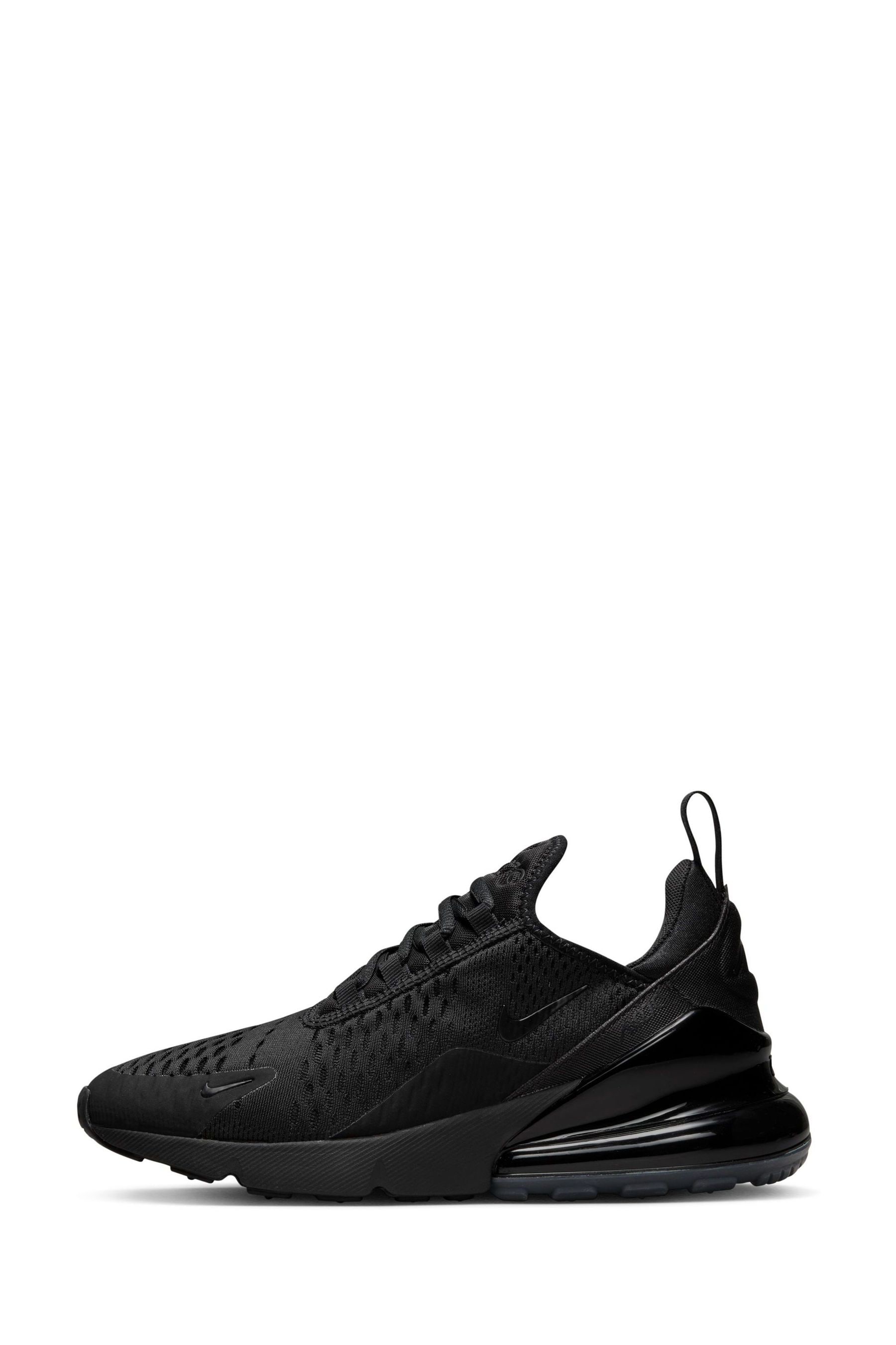 Nike Black Air Max 270 Trainers