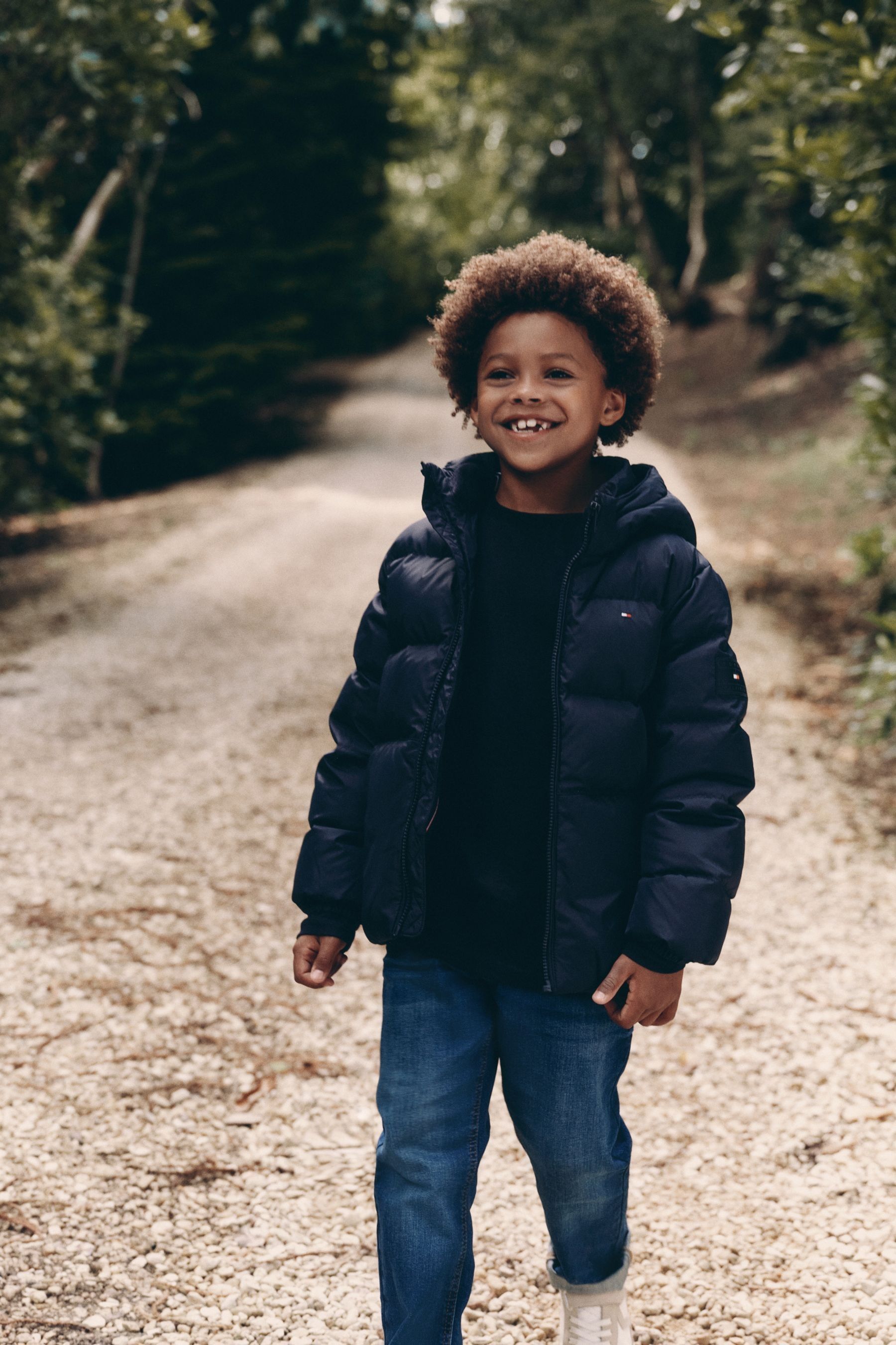 Buy Tommy Hilfiger Blue Kids Essential Down Jacket from Next Luxembourg