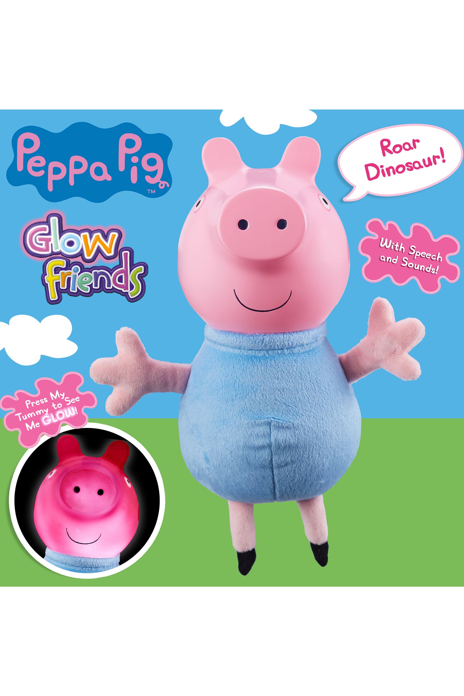 Peppa pig glow friends argos sales