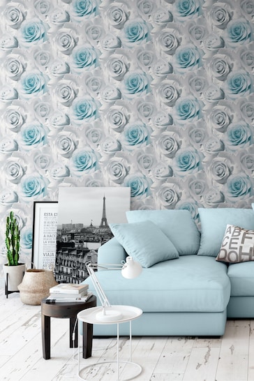Buy Muriva Madison Floral Rose Wallpaper from the Next UK online shop