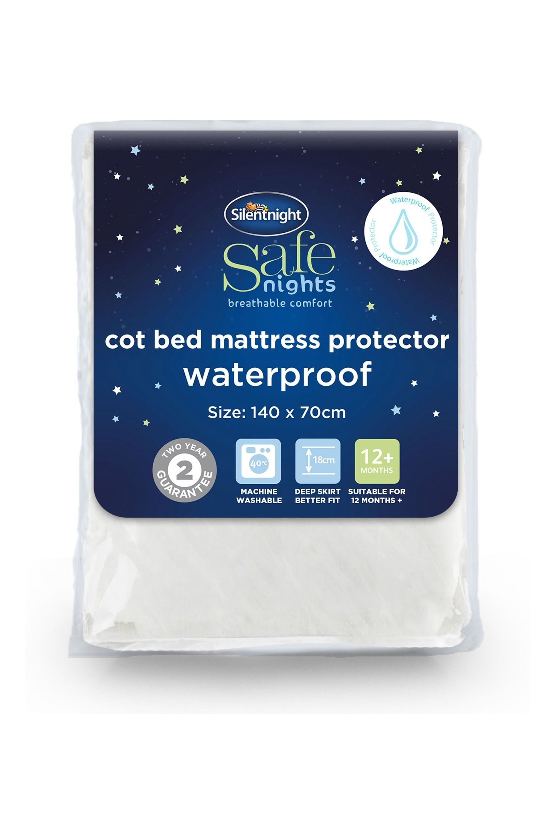 Silentnight safe nights cot bed mattress discount