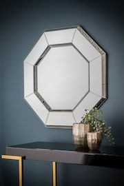 Gallery Home Glass Vienna Octagon Bevelled Mirror - Image 1 of 3