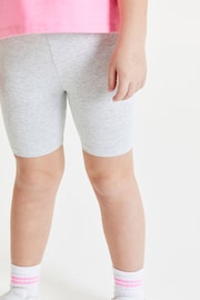 Grey Marl Cycle Shorts (3-16yrs) - Image 1 of 7