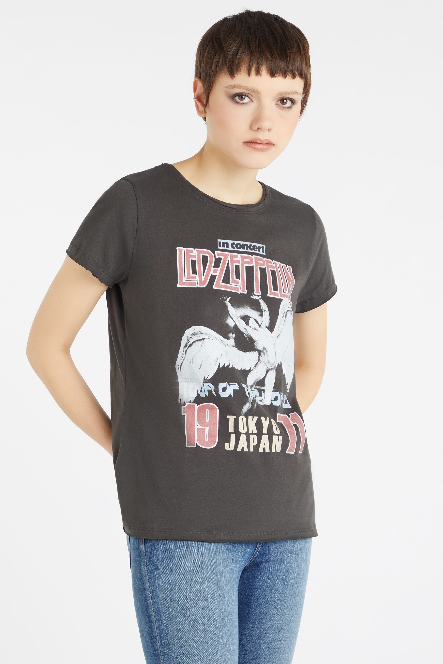 T shirt top led zeppelin h&m
