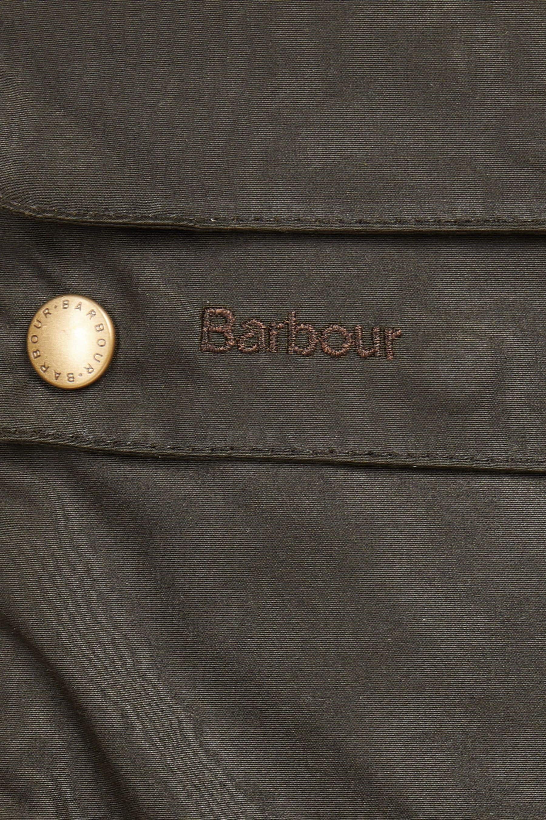 Barbour game parka jacket olive sale