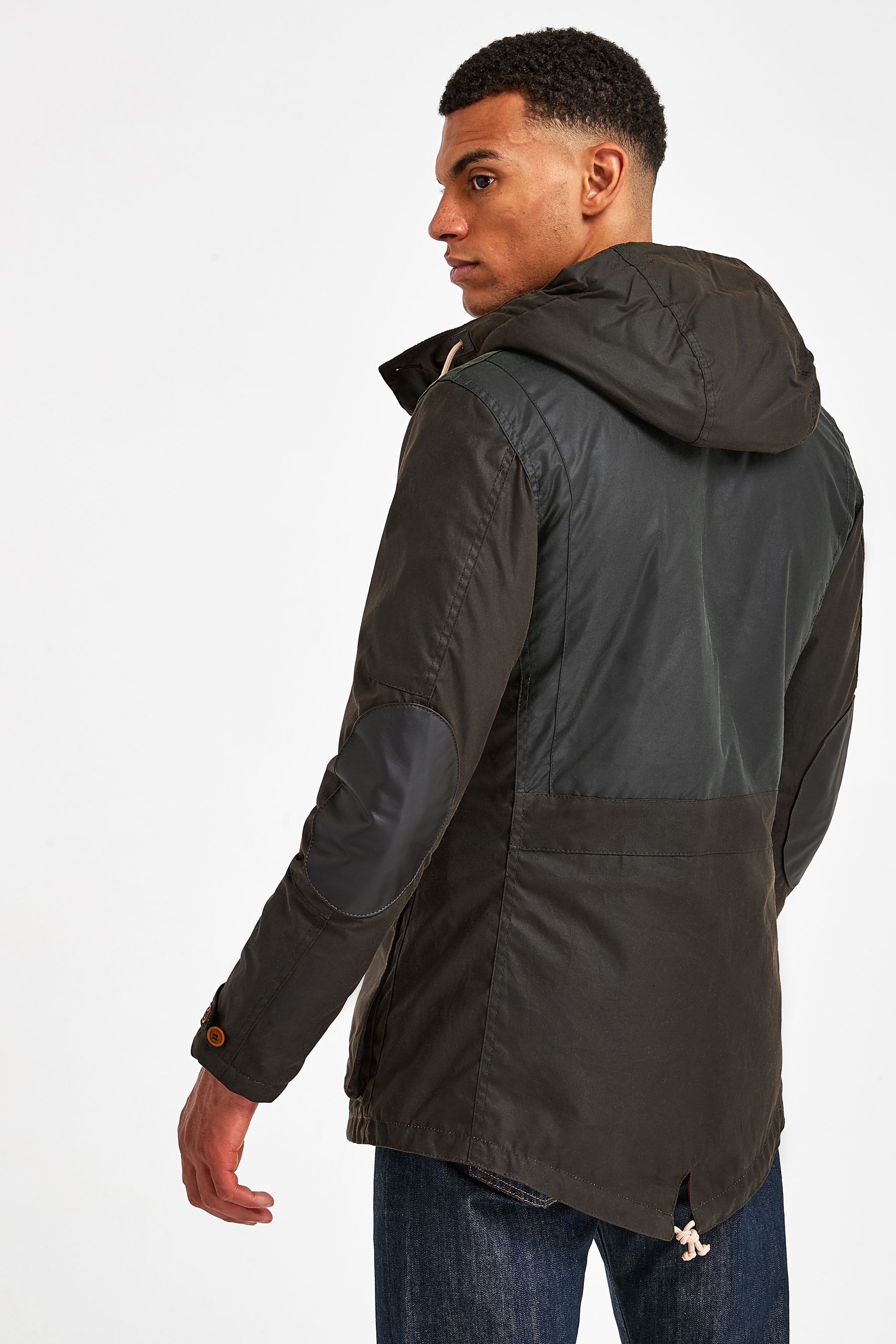Barbour Olive Green Game Parka Jacket