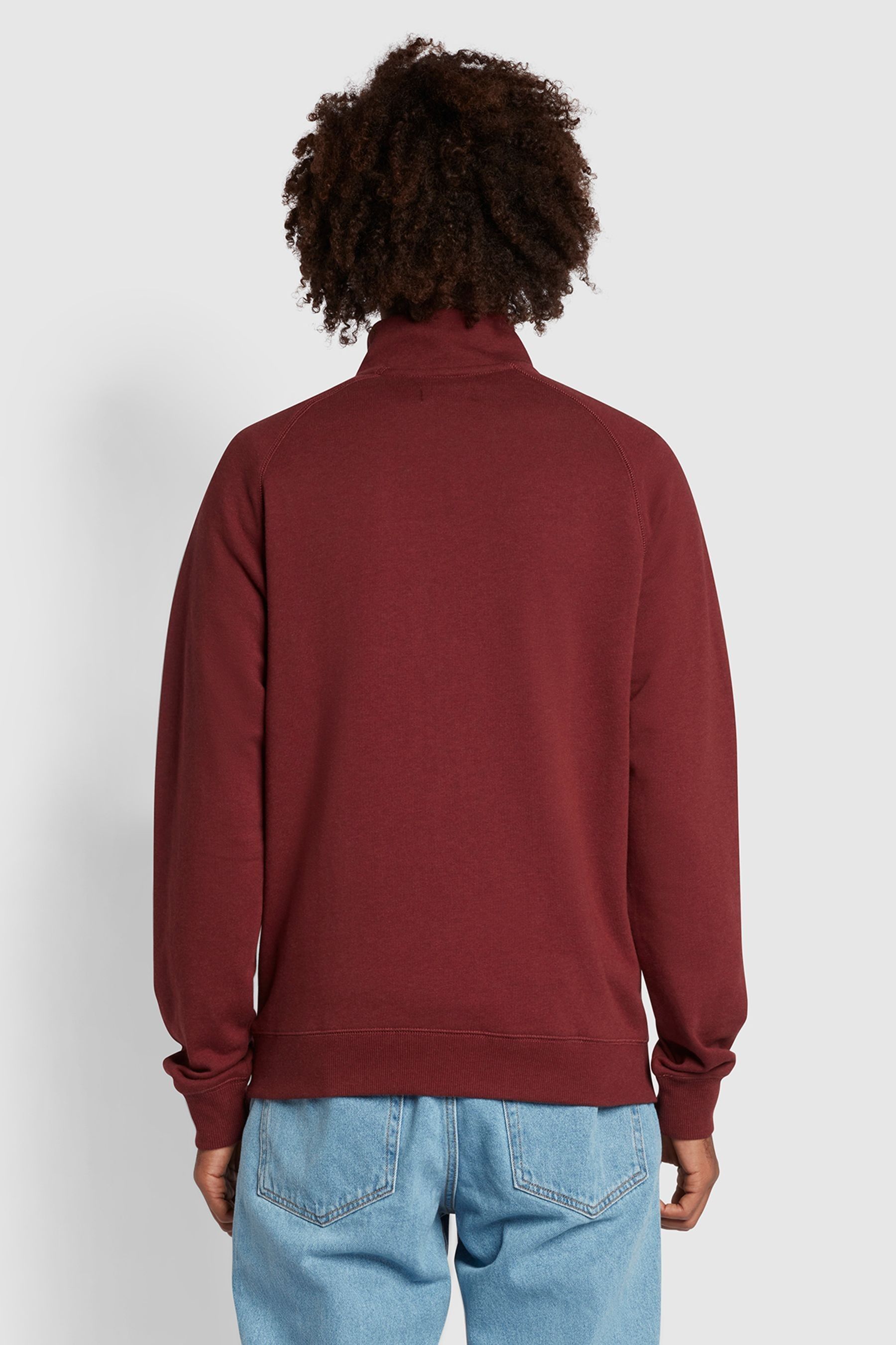 Buy Farah Jim Quarter Zip Sweatshirt from the Next UK online shop