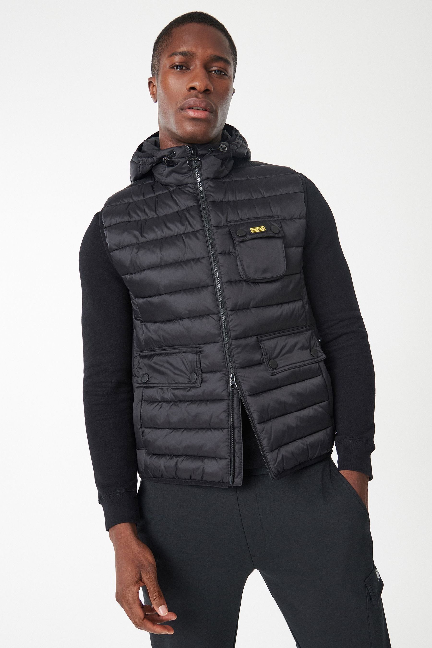 Buy Barbour International Ouston Hooded Gilet from Next Malta