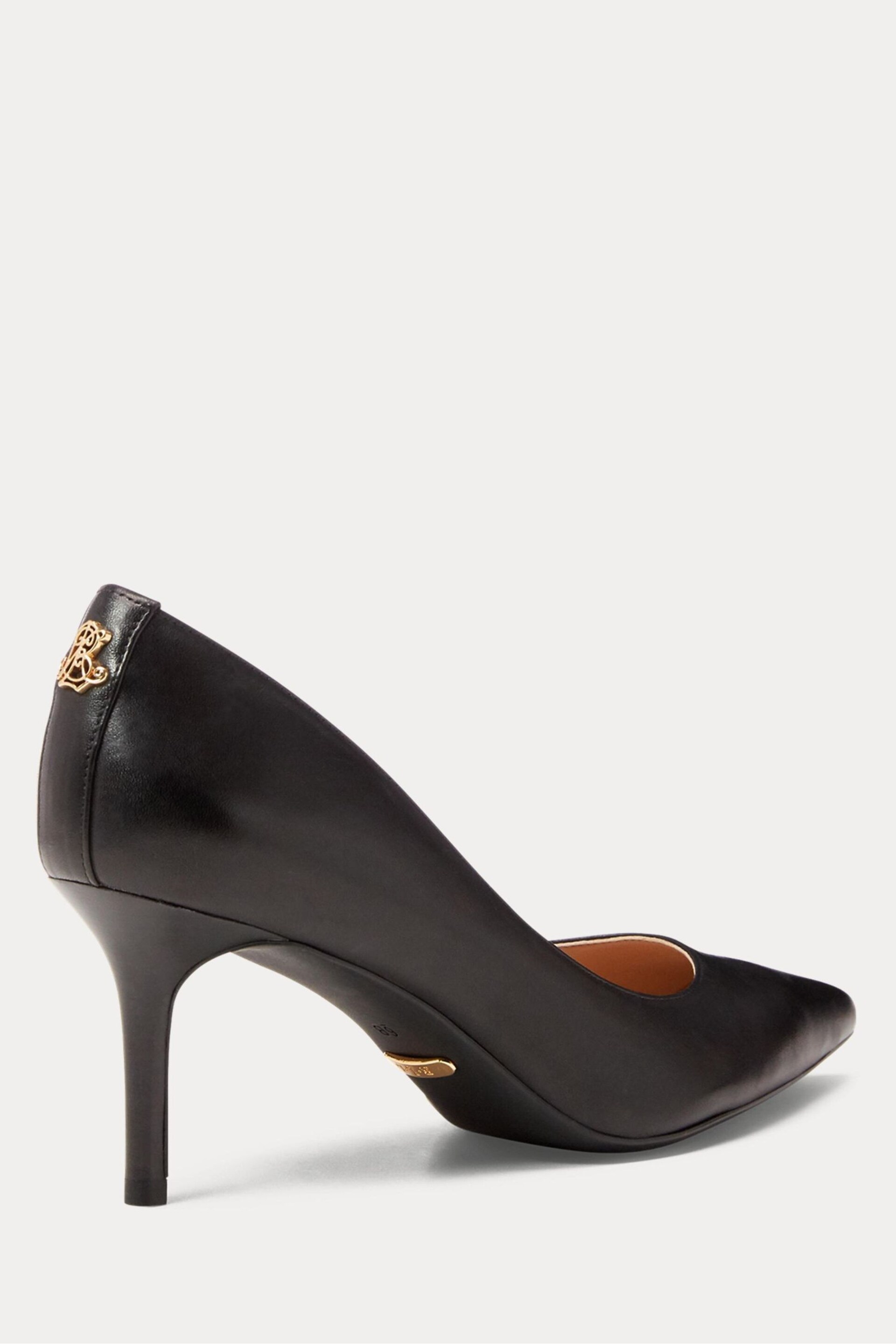 'Lauren Ralph Lauren Lanette Leather Court Heels - Image 2 of 4