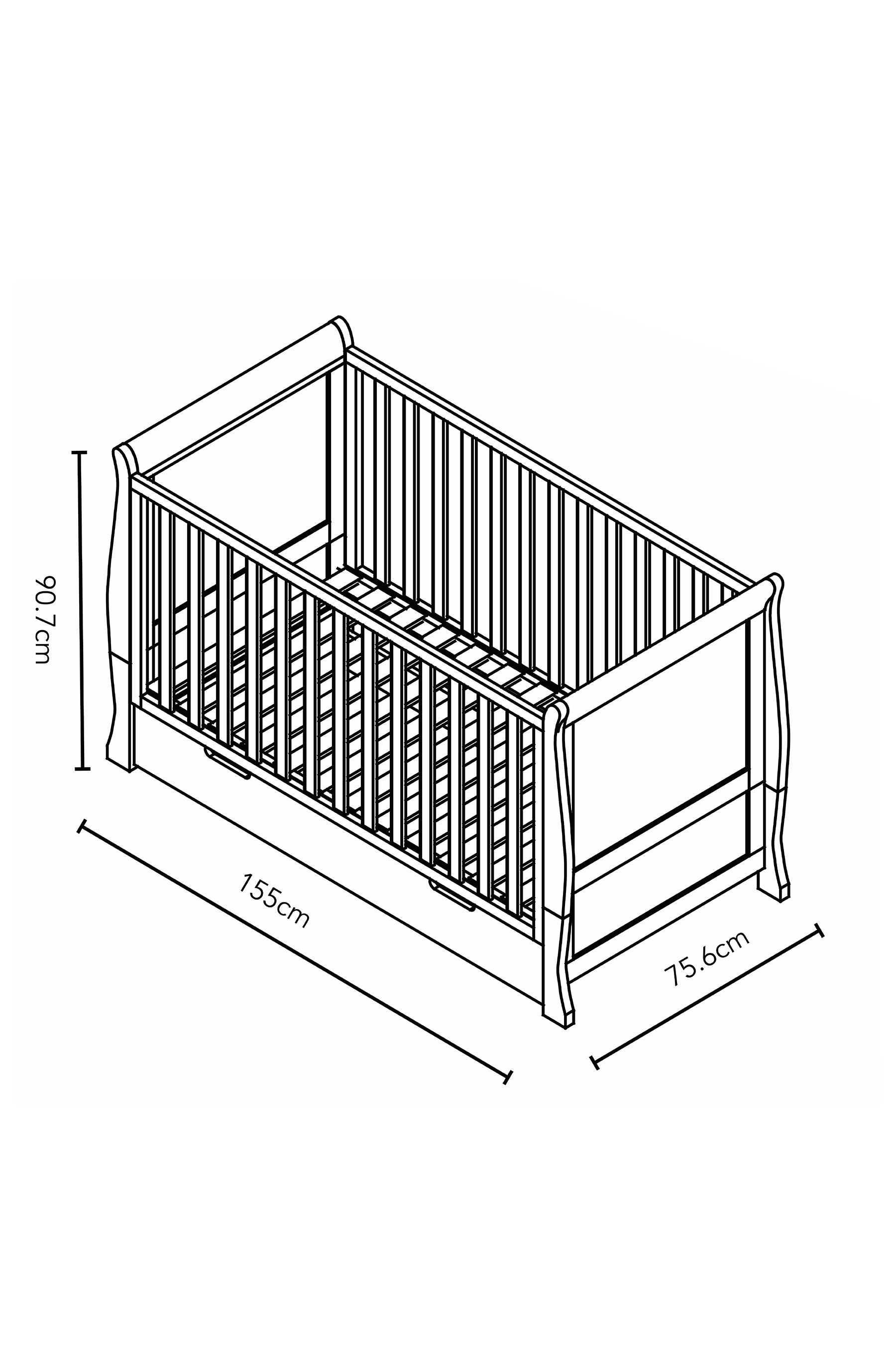 Obaby stamford deals classic cot bed