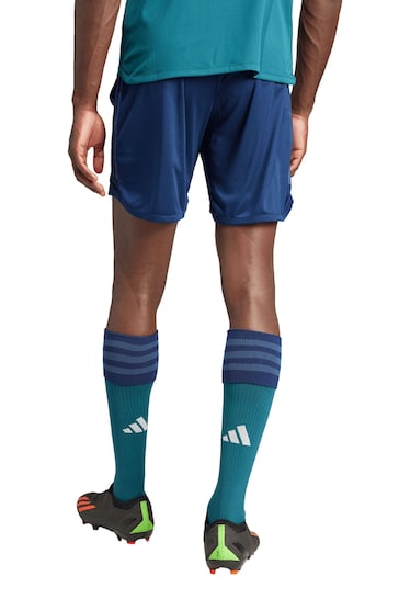 adidas Blue Arsenal Third Shorts 2023-24