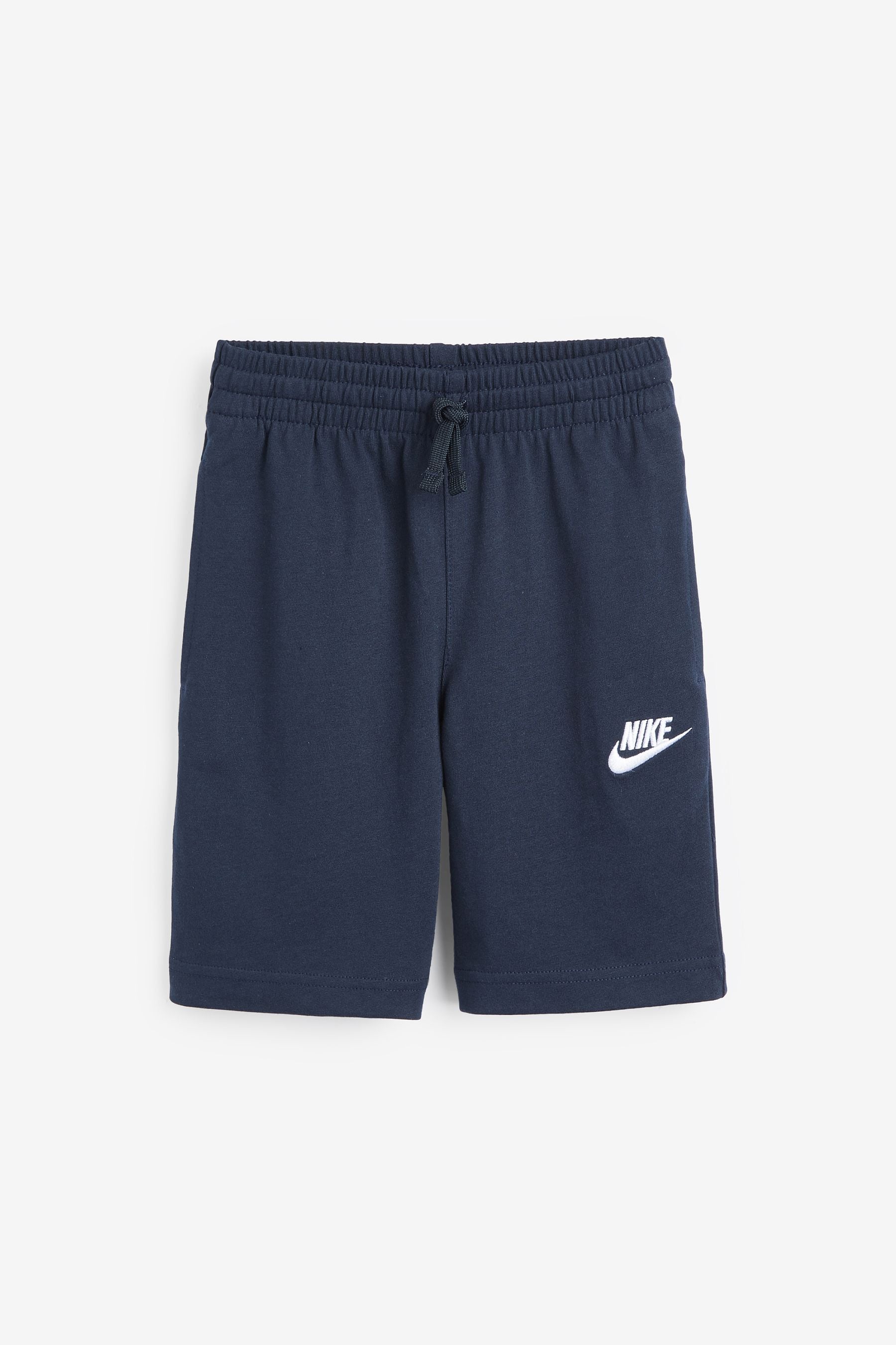 Boys navy best sale blue nike shorts
