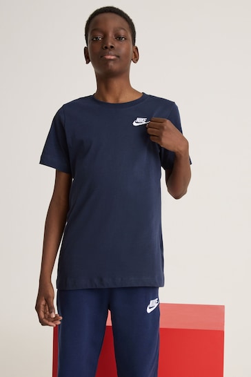 Nike Navy Futura T-Shirt