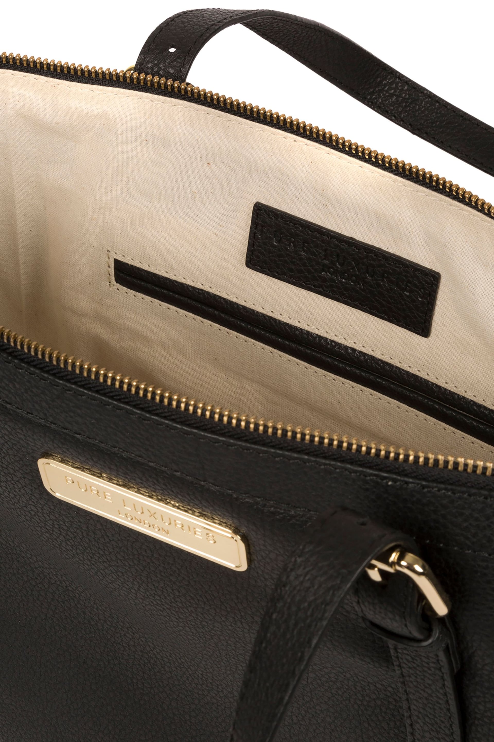 Pure Luxuries London Emily Leather Tote Bag - Image 4 of 5